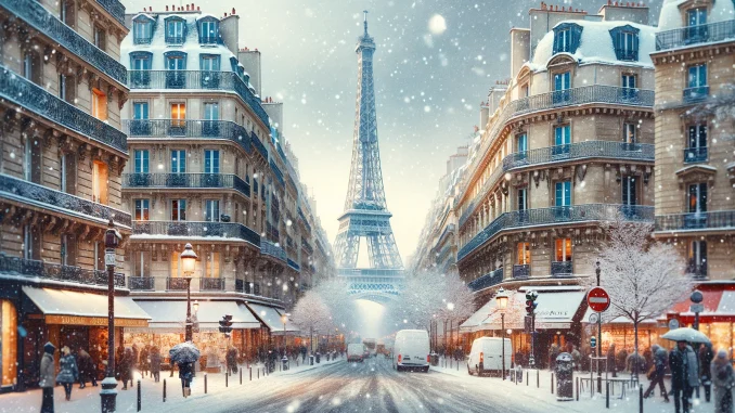 Різдвяна Франція: Париж