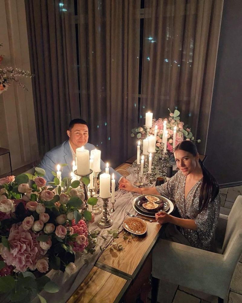 «Нашій сім'ї 3 роки»: Онуфрійчук показала фото з весілля із казахським бізнесменом