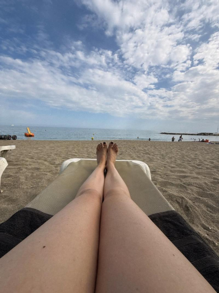 Астаф'єва показала, як провела першу за час війни відпустку за кордоном