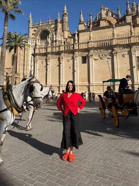 Астаф'єва показала, як провела першу за час війни відпустку за кордоном