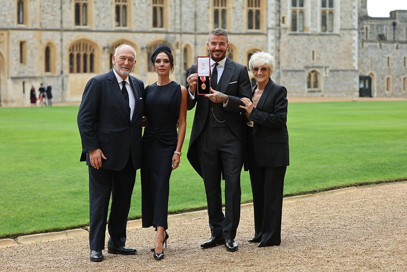 Девід Бекхем отримав довгоочікуваний титул від Короля Чарльза ІІІ