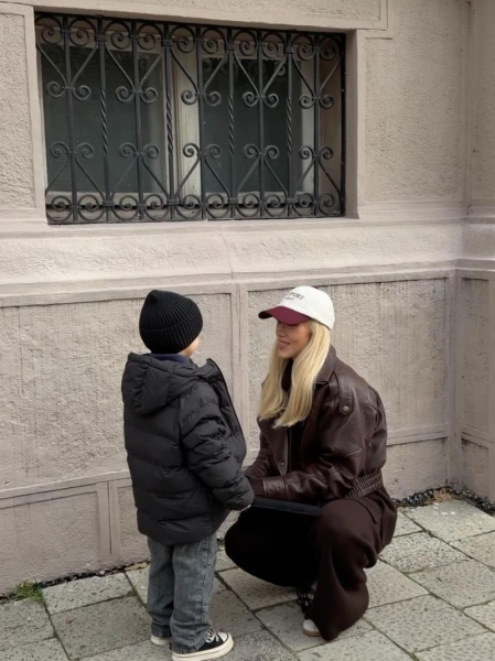 Квіткова показала, як із сином та Бражком гуляє Львовом