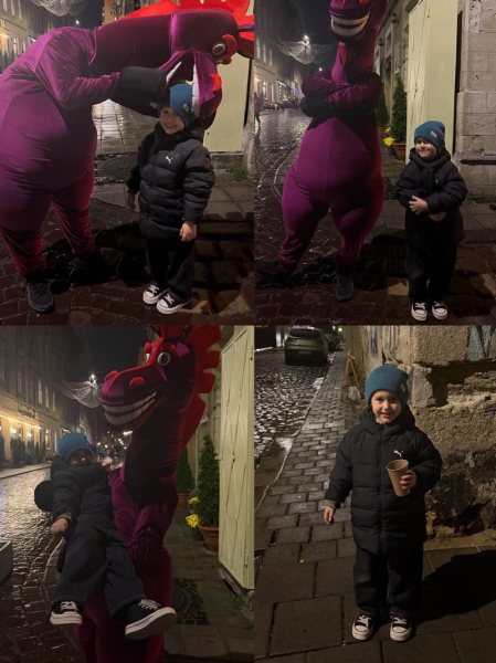 Квіткова показала, як із сином та Бражком гуляє Львовом