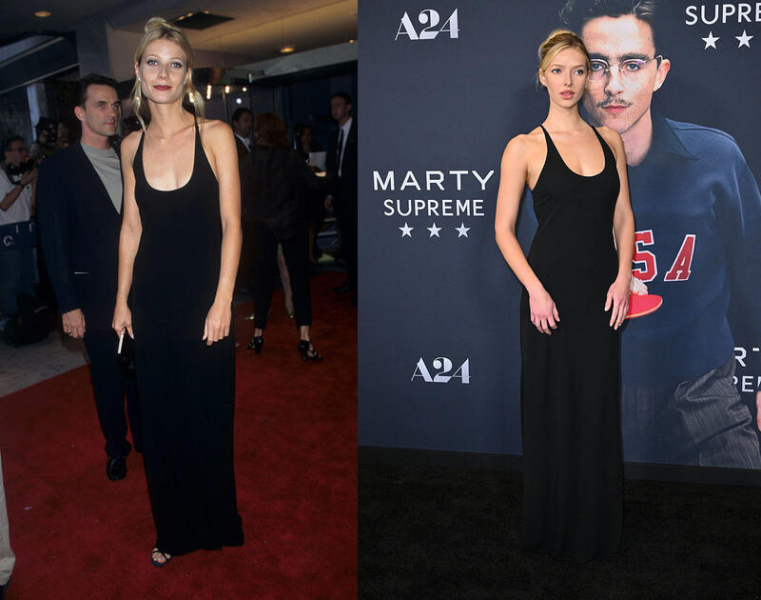 Дочка Гвінет Пелтроу позичила в неї одну з культових суконь на прем'єру фільму