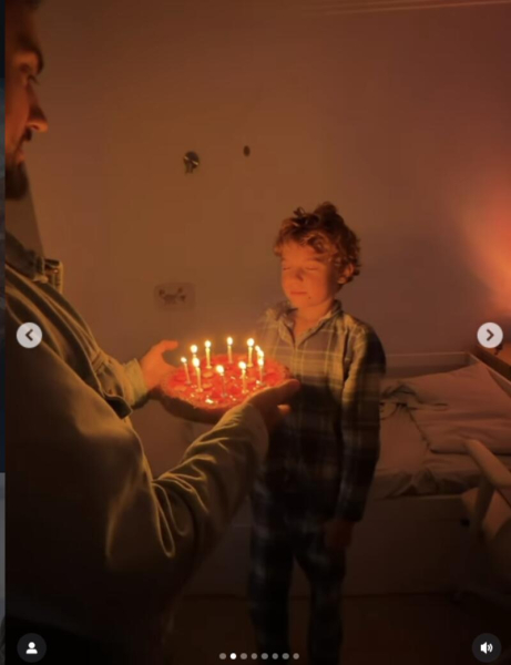 Камінська возз'єдналася з ексчоловіком заради святкування 11-річчя сина