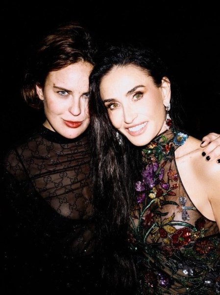 Демі Мур публічно звернулася до молодшої дочки від шлюбу з Брюсом Віллісом