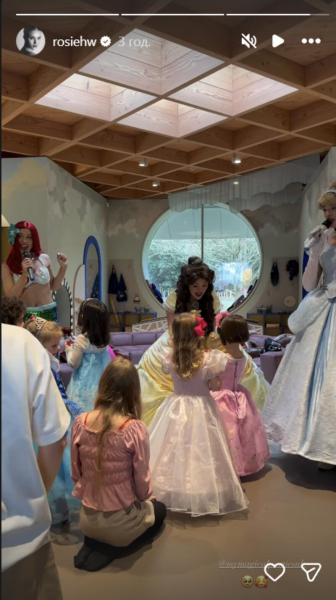 Наречена Стейтема показала кадри зі святкування 4-річчя їхньої доньки