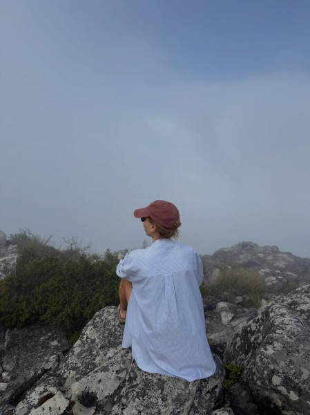 Сопонару з чоловіком з другої спроби підкорила знамениту гору в ПАР