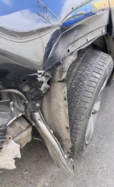 Джеджула разом із маленькою дочкою потрапив у ДТП на Дарницькому мості