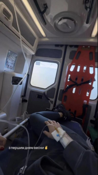 Фіналістку &laquo;Холостяка-14&raquo; Анастасію Половинкіну забрала швидка