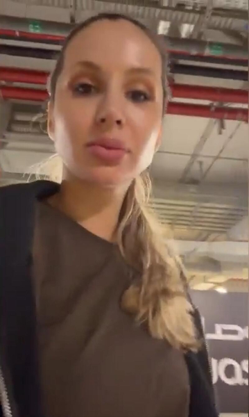 Лобода показала, як ховалася від іранських ракет у підземному паркінгу Дубая