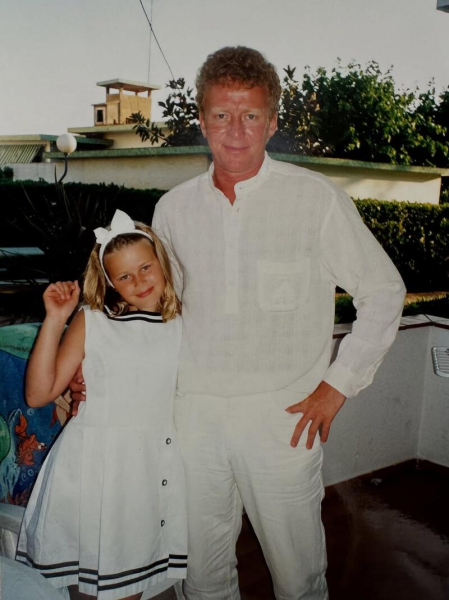 «Моя опора та приклад сили»: Катерина Кузнєцова привітала батька-футболіста з 63-річчям