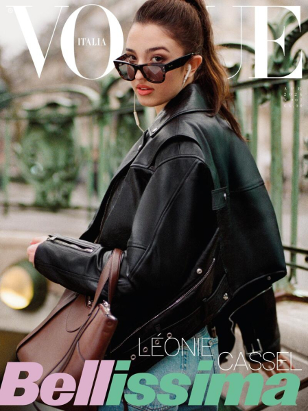 Молодша дочка Беллуччі та Касселя вперше знялася для обкладинки журналу